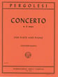CONCERTO IN G MAJOR FLUTE SOLO cover